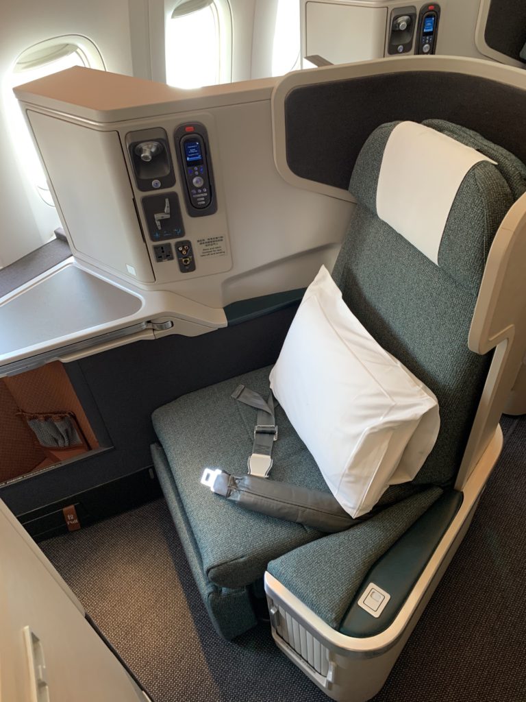 cathay pacific bassinet seat